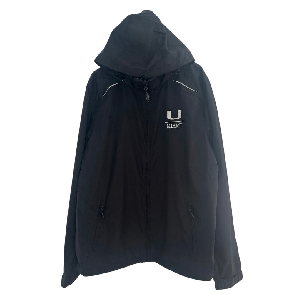 University of Miami hurricanes Performance Shell NWOT Stormtech custom XL